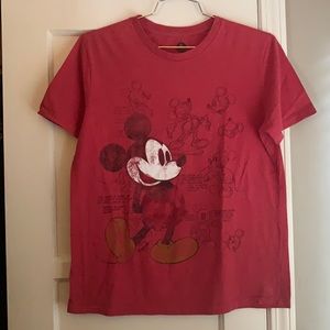 Disney Mickey Mouse T Adult Med. EUC